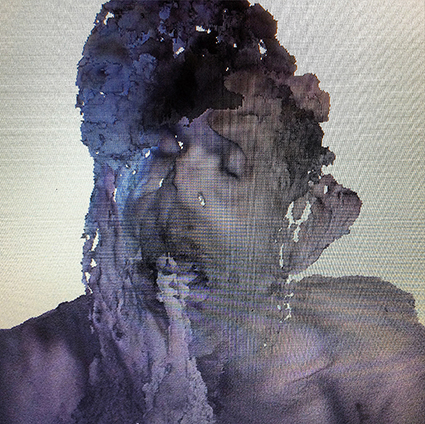 Interrupted 3D scan by artist Paul Coombs